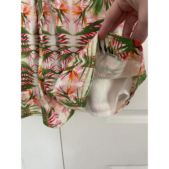 INC International Concepts Tropical Vacation Romper Size 8 Removable Straps - Picture 2 of 8